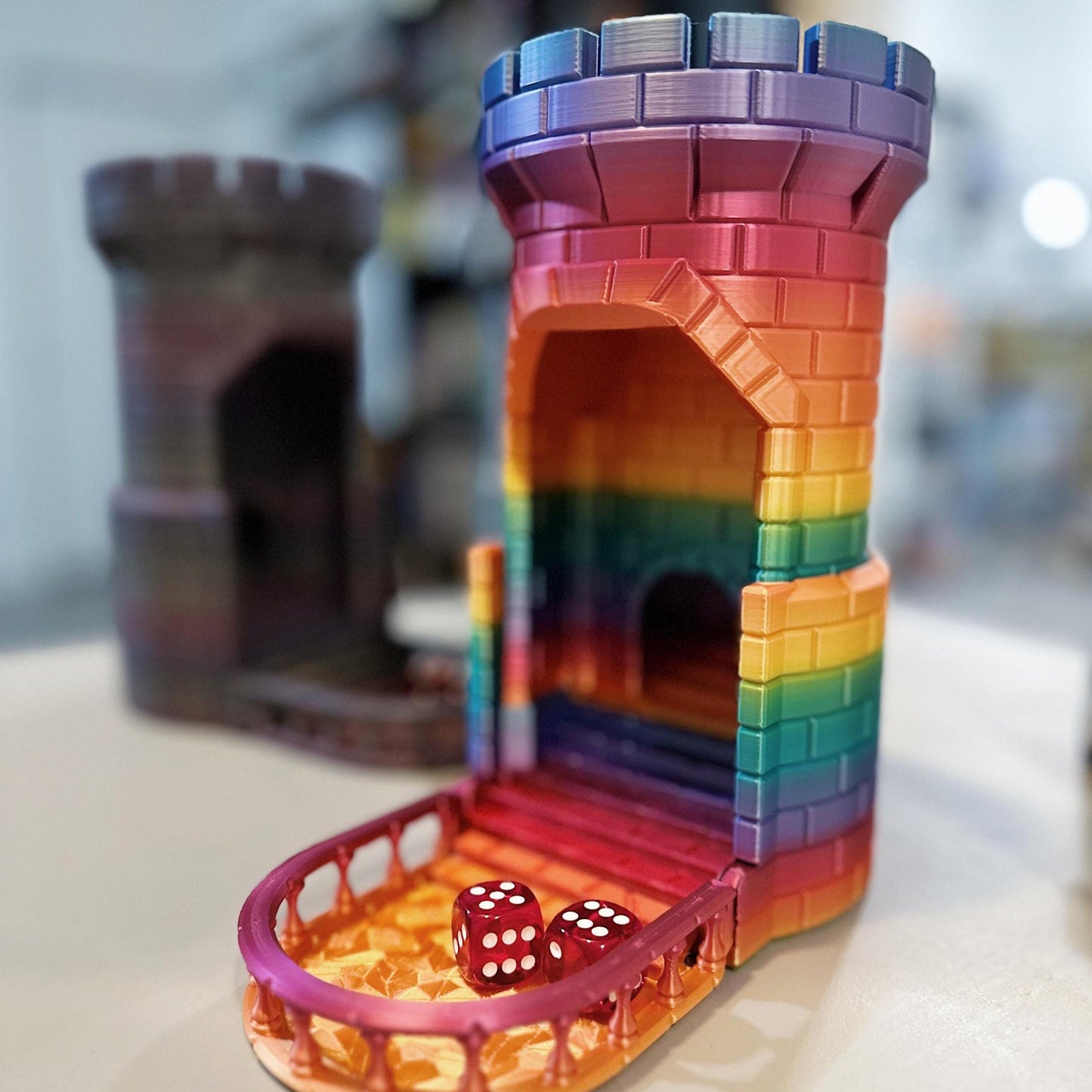 Smash Dice Tower for RPG, D&D and Board Games