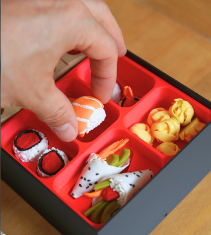 Sushi Chess Set: Travel Chess Set with Bento Box