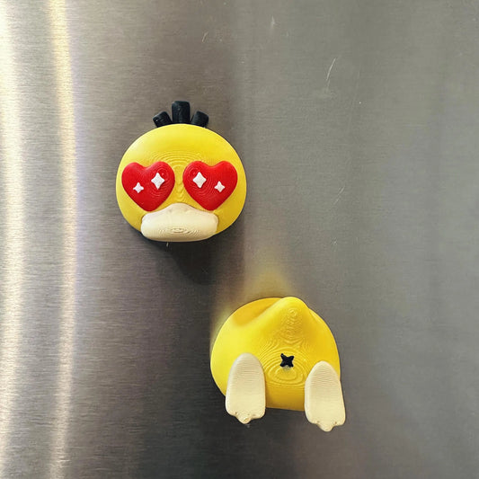 Psyduck Head & Bum Magnet